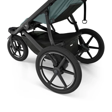 Thule® Urban Glide 3 wielofunkcyjny trójkołowy wózek biegowy Mist Green on Black - Kolor 2025 - Przedsprzedaż 