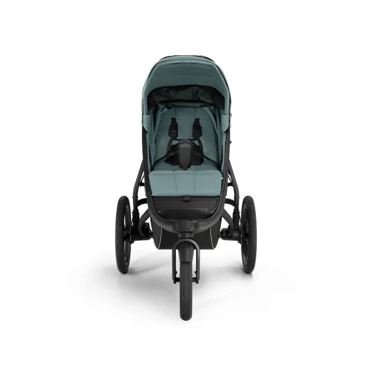 Thule® Urban Glide 3 wielofunkcyjny trójkołowy wózek biegowy Mist Green on Black - Kolor 2025 - Przedsprzedaż 