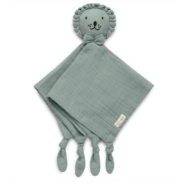 Yosoy® doudou friend Lion 100% cotton muslin mint 