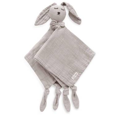 Yosoy® doudou friends 100% cotton muslin grey 